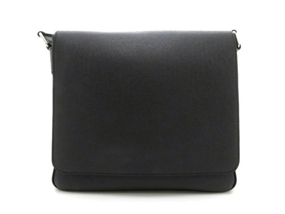 LOUIS VUITTON Shoulder Bag Roman Taiga Ardoise